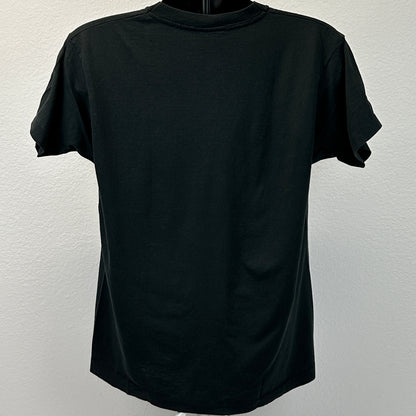 复古武士企鹅漫画书 T 恤男式大号奴隶劳工图案黑色