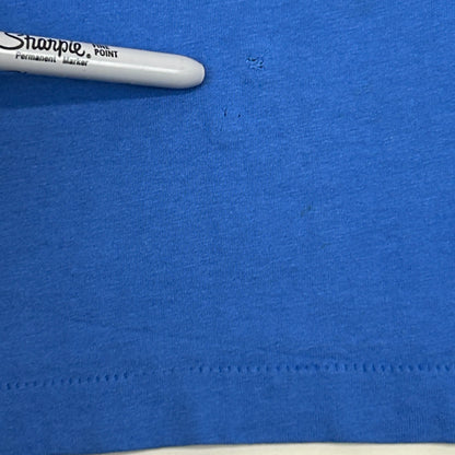 Vintage 80s Houston Pub Crawl T Shirt Beer Foam Rangers Texas USA Blue M Medium