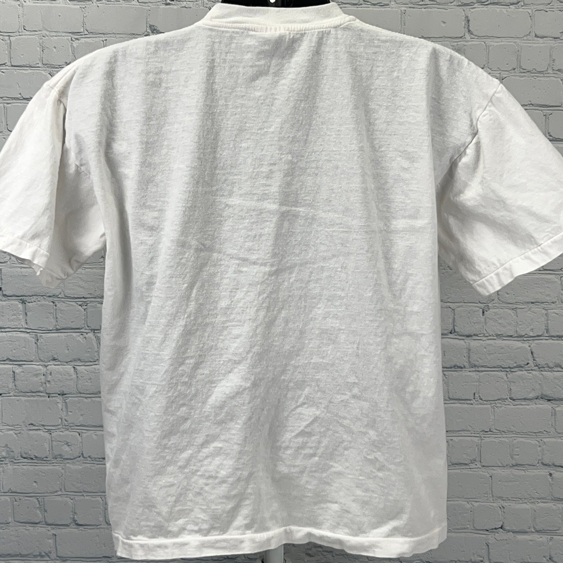 Vintage 80s Make Waves For Clean Water Hawaii T Shirt White Sailing Mens M Medium - Neon Vintage