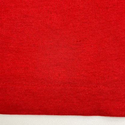 Vintage 80s Champion T Shirt Logo Single Stitch Graphic Tee Red Unisex L Large