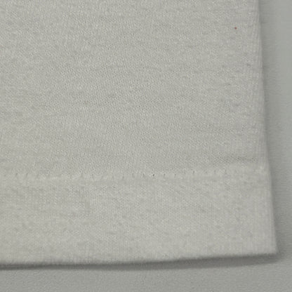 Vintage 80s Central Michigan University Sleep T Shirt CMU Chippewas White OSFA