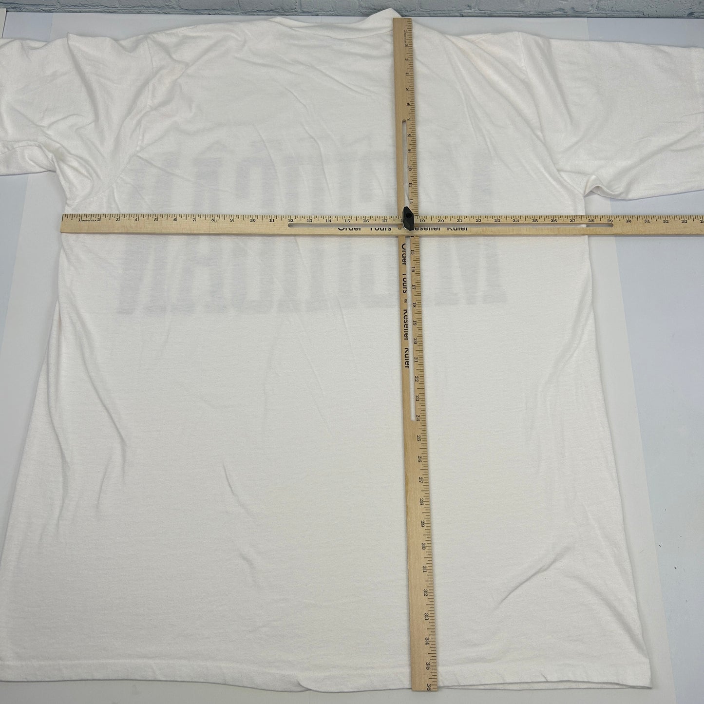 Vintage 80s Central Michigan University Sleep T Shirt CMU Chippewas White OSFA