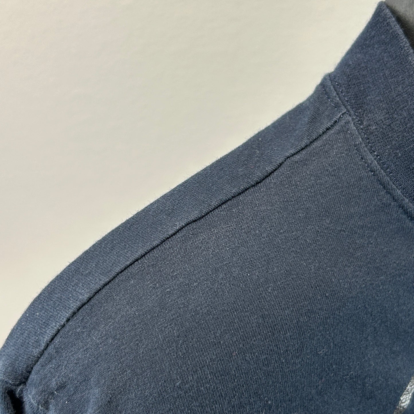 Vintage Tommy Hilfiger T Shirt Mens M Medium Blue 90s Long Sleeve Spell Out USA