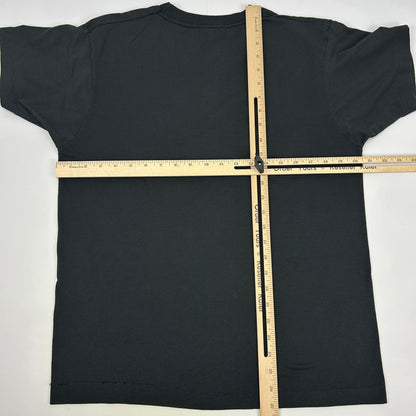 复古武士企鹅漫画书 T 恤男式大号奴隶劳工图案黑色