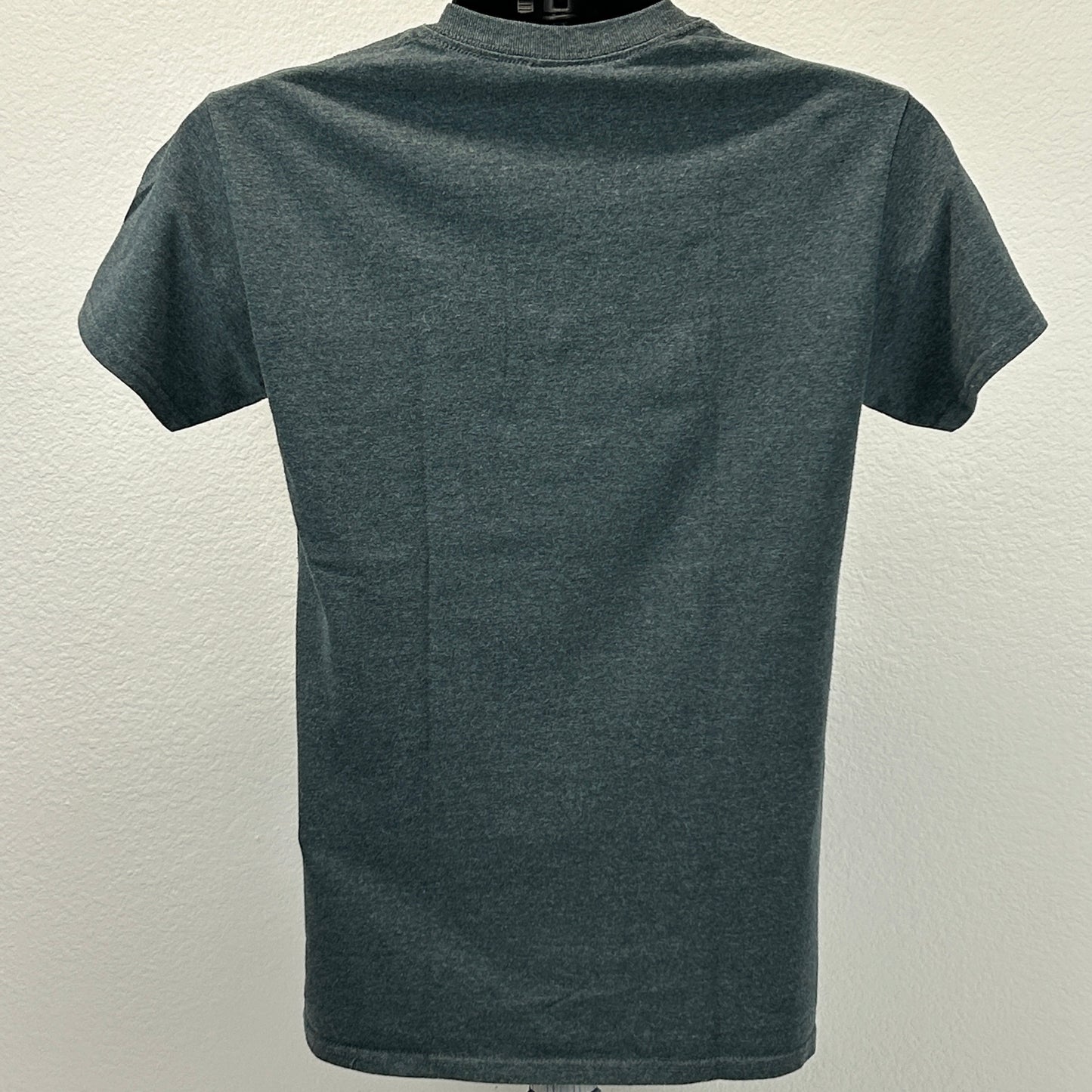 Thrasher Skateboard Magazine T Shirt Mens Small Blue Fire Flames Skating Skater