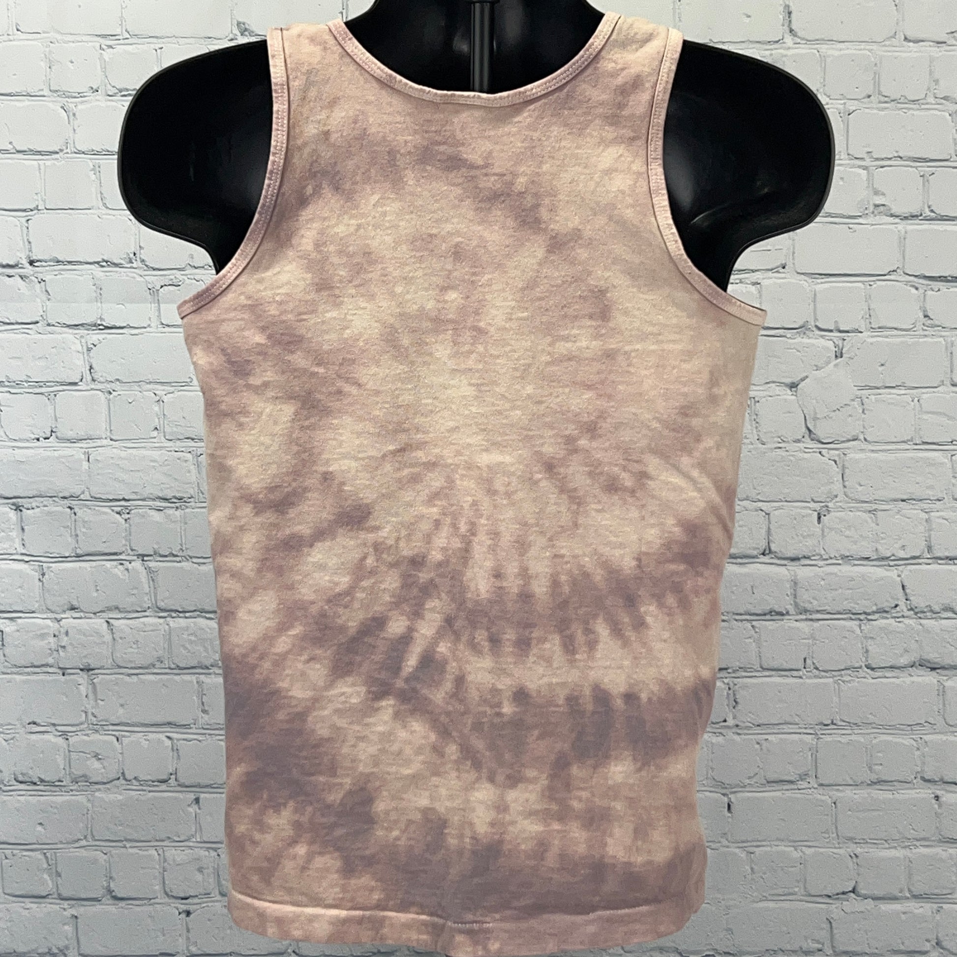 Vintage 80s Shades of Miami Florida Tank Top T Shirt Sunglasses Beige S Small - Neon Vintage