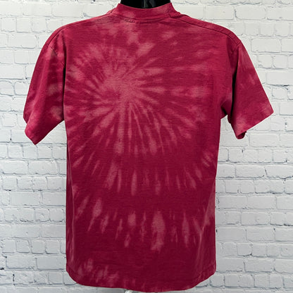 Vintage 90s Dover Recreation Area T Shirt Single Stitch Tee Red Unisex L Large