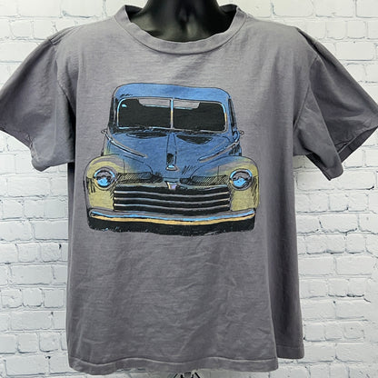 Vintage 80s Rocky Mountain Street Rod Nationals T Shirt 1988 Gray Unisex L Large - Neon Vintage