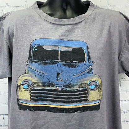 Vintage 80s Rocky Mountain Street Rod Nationals T Shirt 1988 Gray Unisex L Large - Neon Vintage