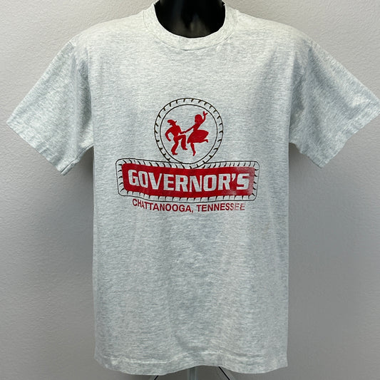 Vintage Governors Chattanooga Tennessee T Shirt Mens L Large Gray 90s Honky Tonk - Neon Vintage