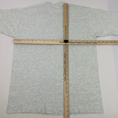 复古田纳西州查塔努加州长 T 恤 大号 90 年代乡村音乐风格 男式 灰色