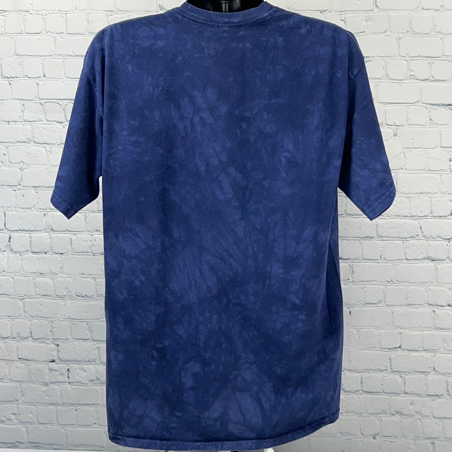 The Mountain Bald Eagle American Flag T Shirt Blue USA Patriotic Tee XL X-Large - Neon Vintage