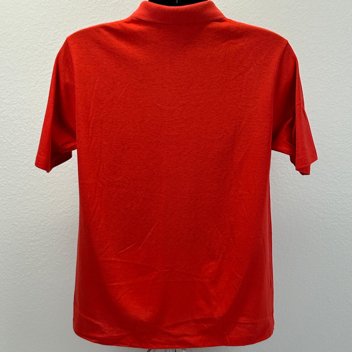 复古野味烹饪大赛 Polo T 恤 大号派对顾问 80 年代美国男式 红色