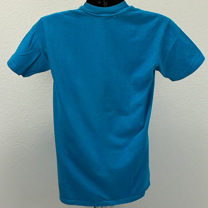 Camiseta vintage Disney Magic Music Days, años 90, pequeña, fabricada en EE. UU., para hombre, color azul