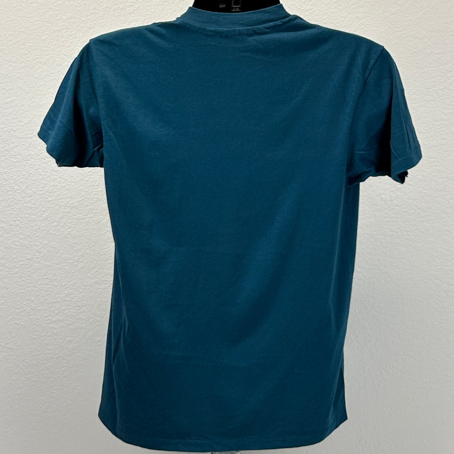 Camiseta vintage del torneo de béisbol UIL, talla mediana, 1986, Texas, años 80, fabricada en EE. UU., para hombre, azul
