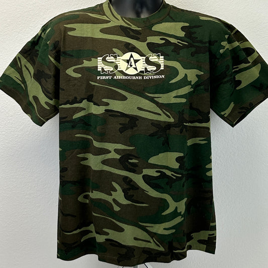 Vintage SAS Surfing Magazine Airshow Series T Shirt Mens Large Green 90s Surfer - Neon Vintage