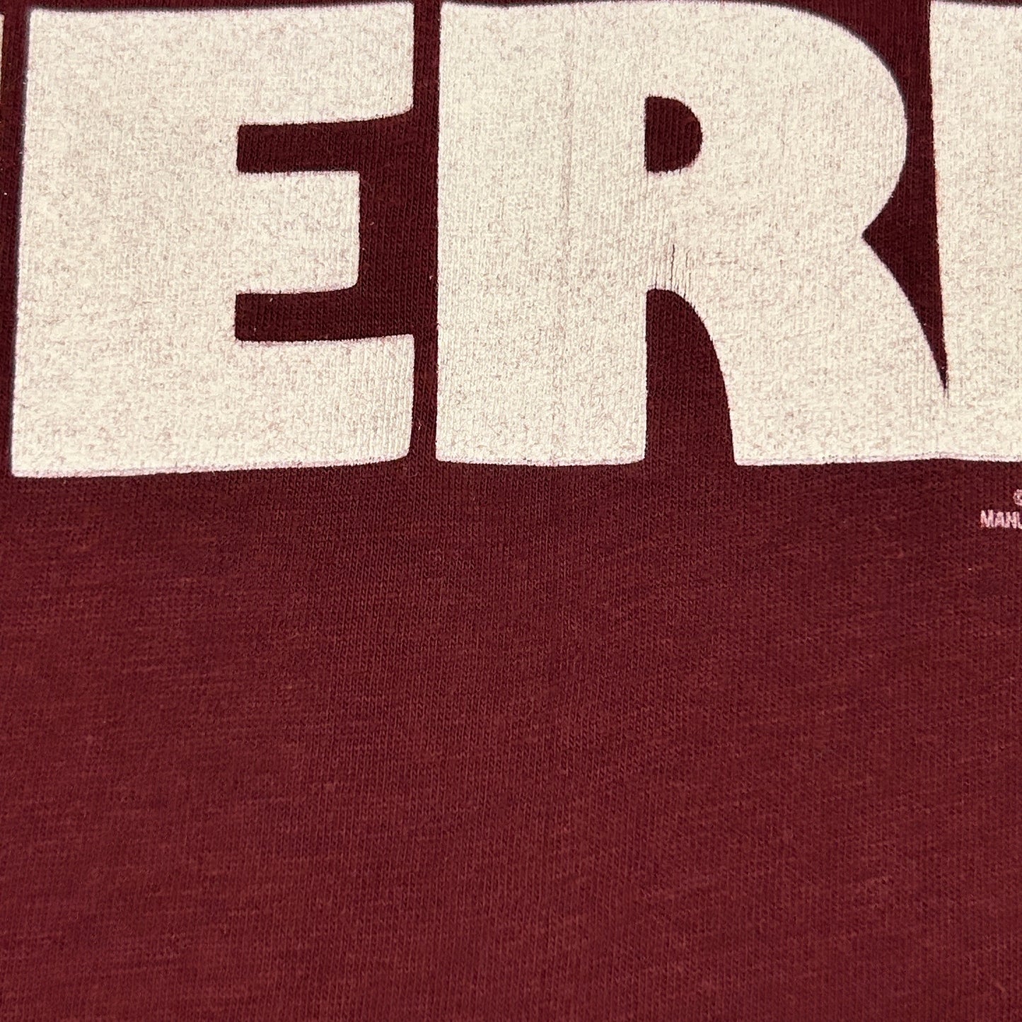 Camiseta vintage de Burger King I'm Not Herb, años 80, concurso Where's Herb, para hombre, color rojo