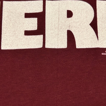 Camiseta vintage de Burger King I'm Not Herb, años 80, concurso Where's Herb, para hombre, color rojo