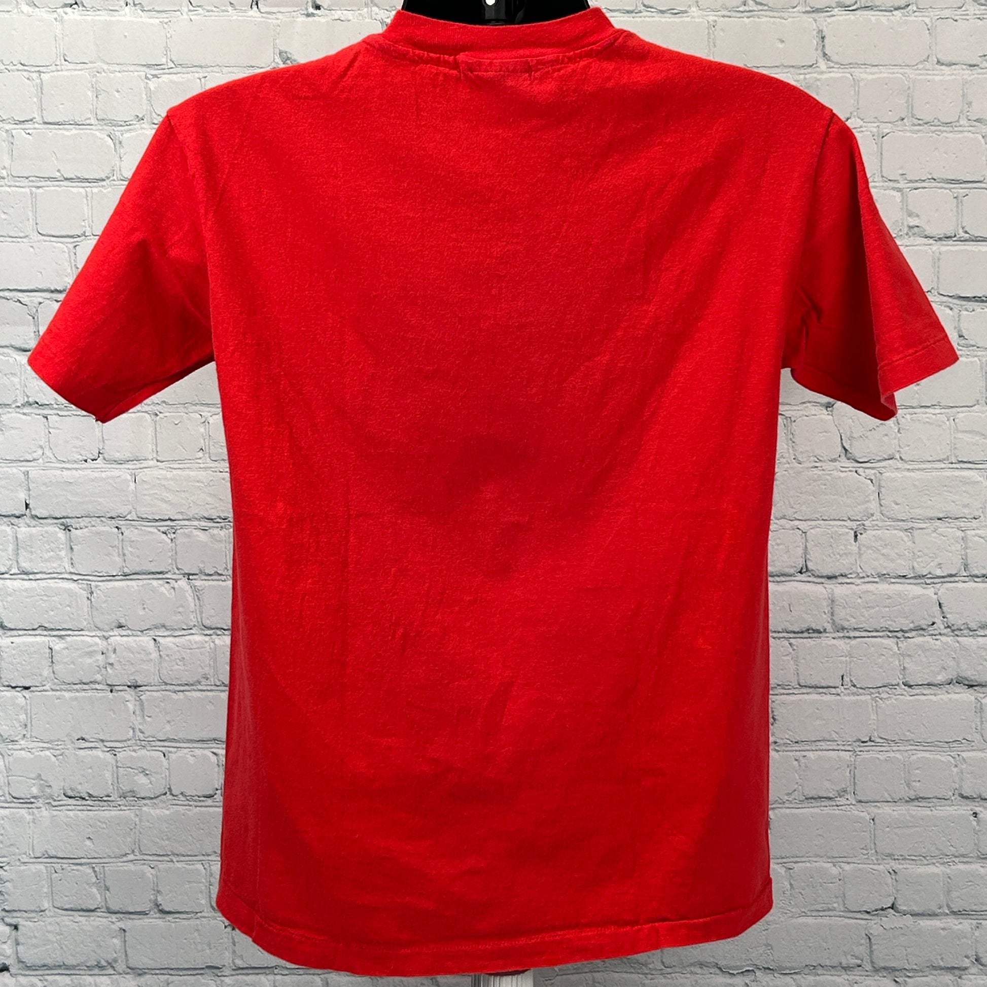 Vintage 80s Transamerica Tennis Open T Shirt San Francisco USA Made Red M Medium - Neon Vintage