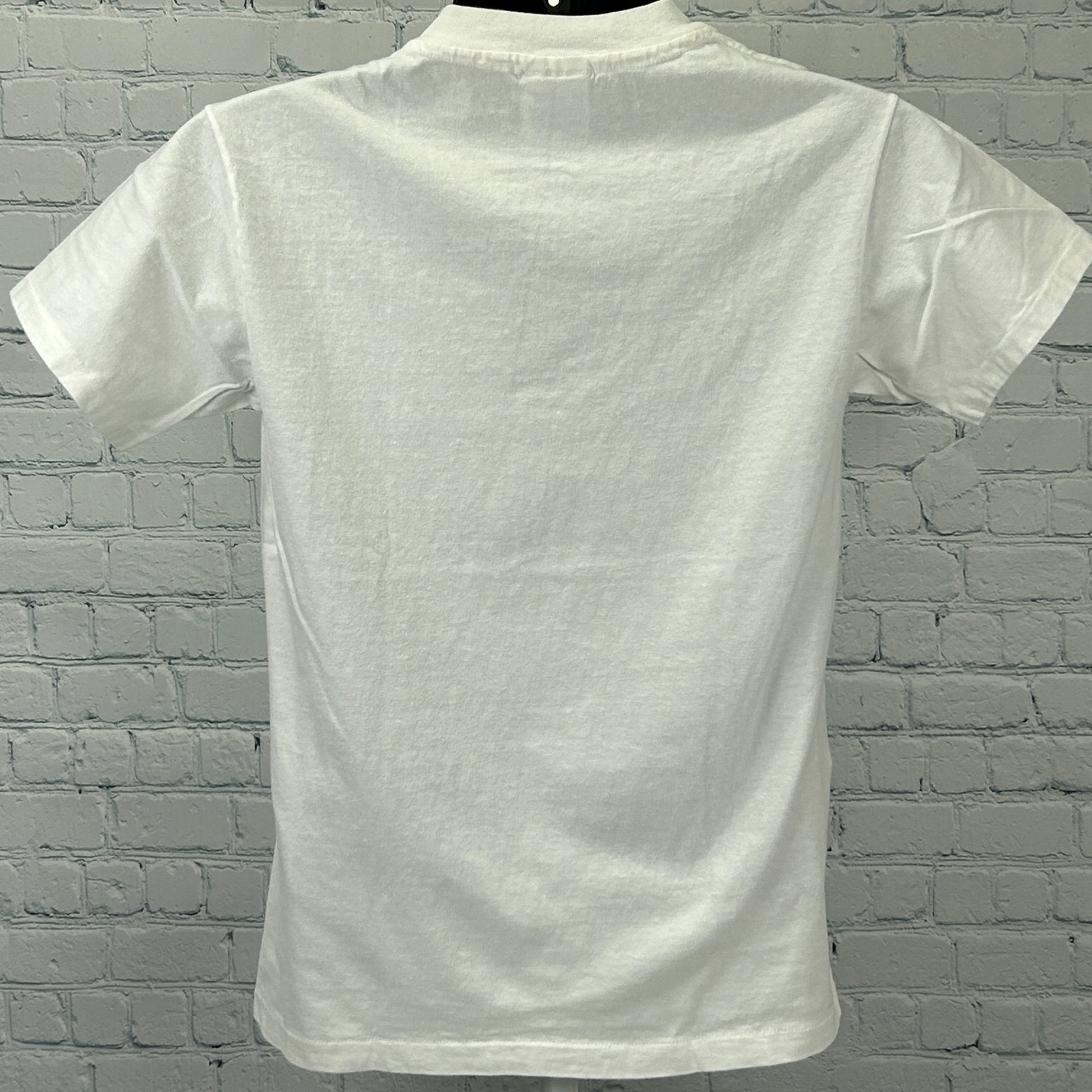 Vintage 90s Las Vegas T Shirt Gambling Casino Travel Tourist USA White S Small - Neon Vintage