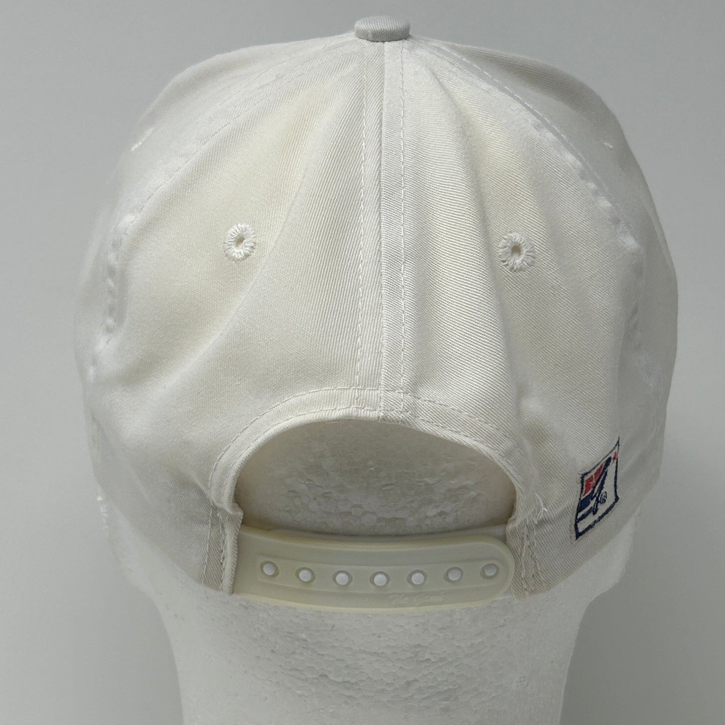 Vintage 90s Nebraska Cornhuskers Hat Cap UNL 3 Bar Line The Game Snapback White