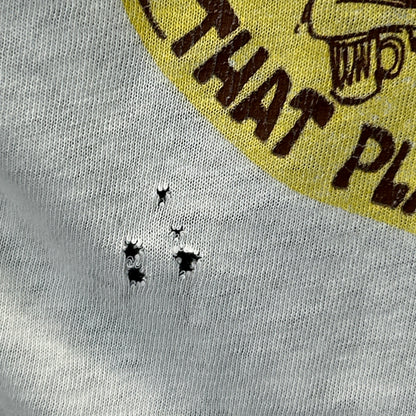 破烂复古 That Place Cross Sports Arena T 恤 男式 S 70 年代白色