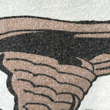 复古休斯顿国际节 T 恤男式大号意大利 Italia 白色