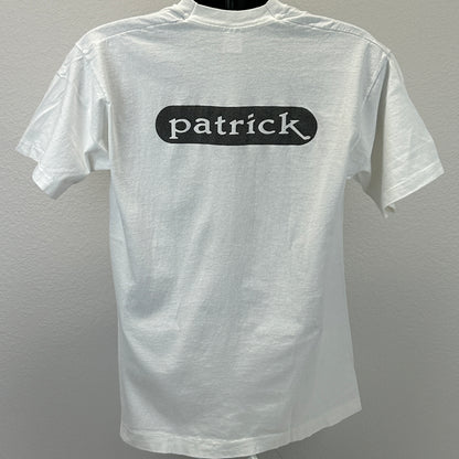 复古休斯顿国际节 T 恤男式大号意大利 Italia 白色