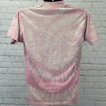 Vintage 90s BSA Hale Scout Reservation T Shirt Boy Scouts Indian Pink M Medium