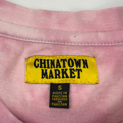 Chinatown Market Studios T Shirt California License Plate Streetwear Pink Small