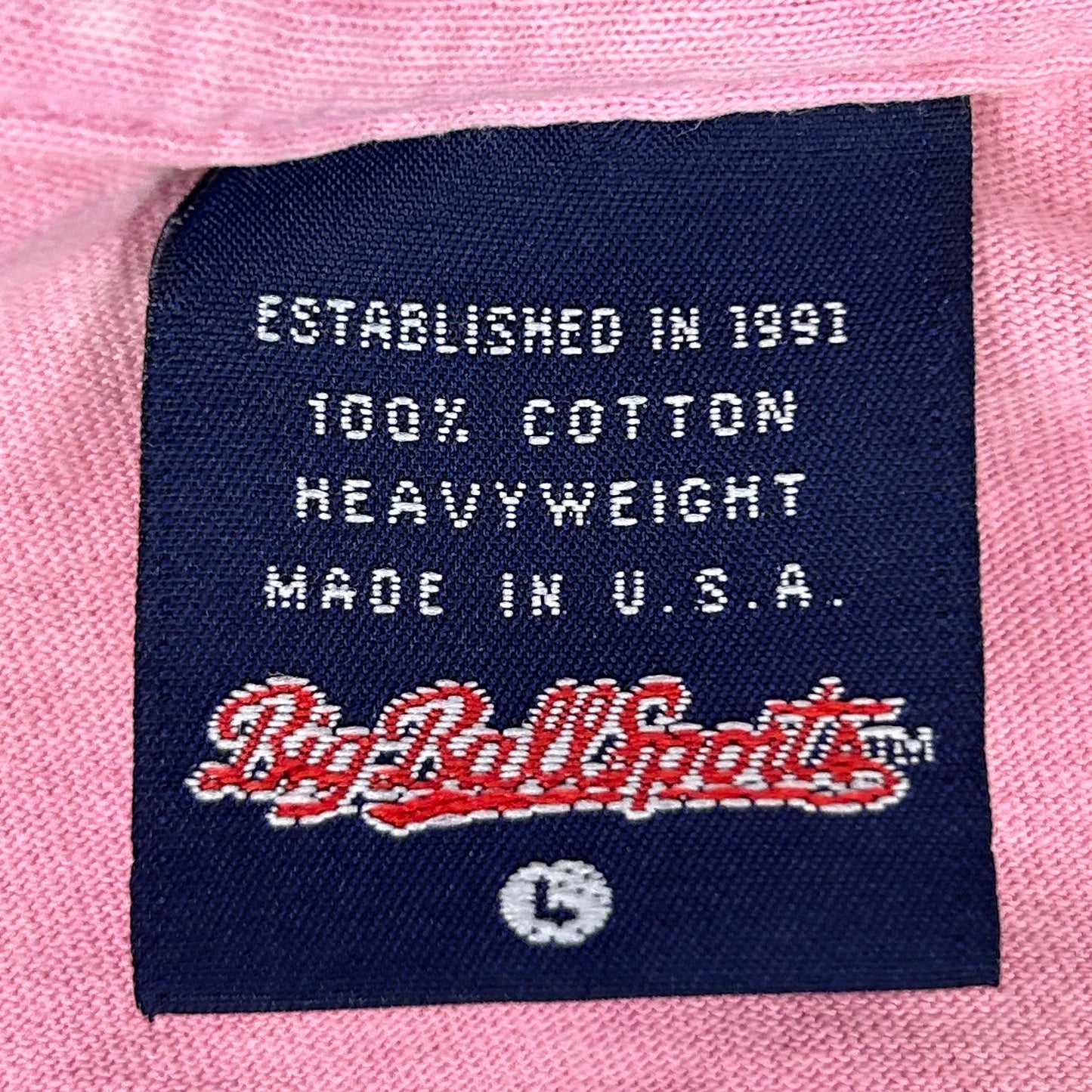 Vintage 90s Girls Kick Butt Softball T Shirt Baseball USA Pink Unisex L Large