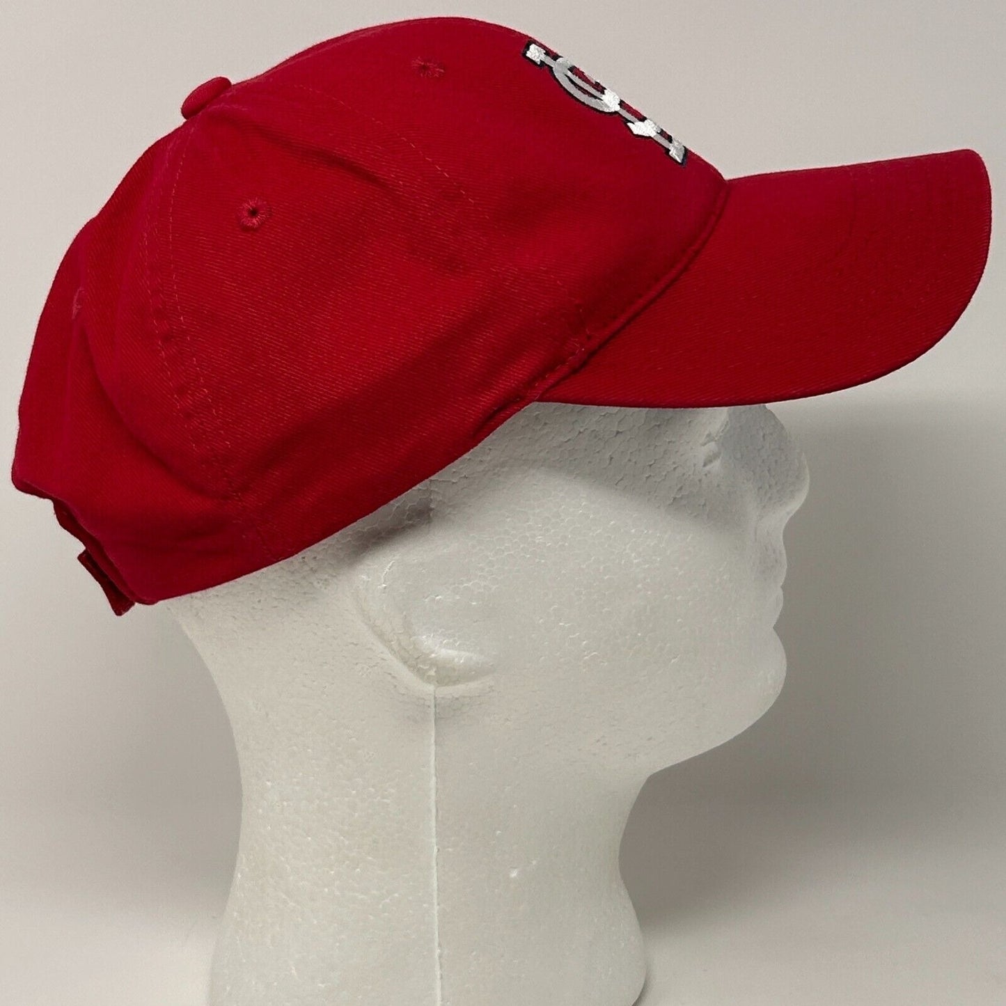 St Louis Cardinals Baseball Hat Cap MLB Six Panel Strapback Red