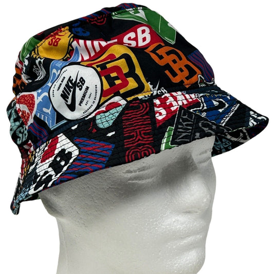 Nike SB Floppy Bucket Hat Fishermans Hat Skater Skateboarding Black Large