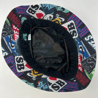 Nike SB Floppy Bucket Hat Fishermans Hat Skater Skateboarding Black Large