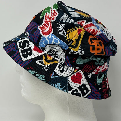 Nike SB Floppy Bucket Hat Fishermans Hat Skater Skateboarding Black Large