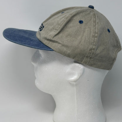 Vintage Boz Scaggs Dad Hat Baseball Cap 90s Blues Jazz Rock Strapback Beige