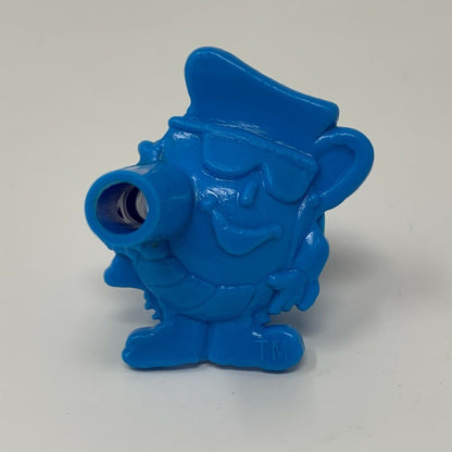 Vintage Kool Aid Man Figure and Bottle Cap Topper Straw 90s