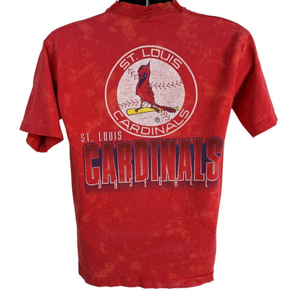 Vintage St Louis Cardinals T Shirt Mens Medium MLB Baseball Red Single Stitch