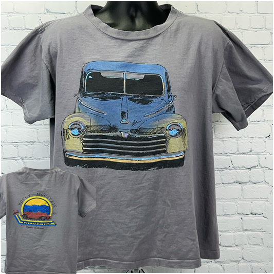 Camiseta vintage de los años 80 de Rocky Mountain Street Rod Nationals, talla extragrande, para hombre, color blanco
