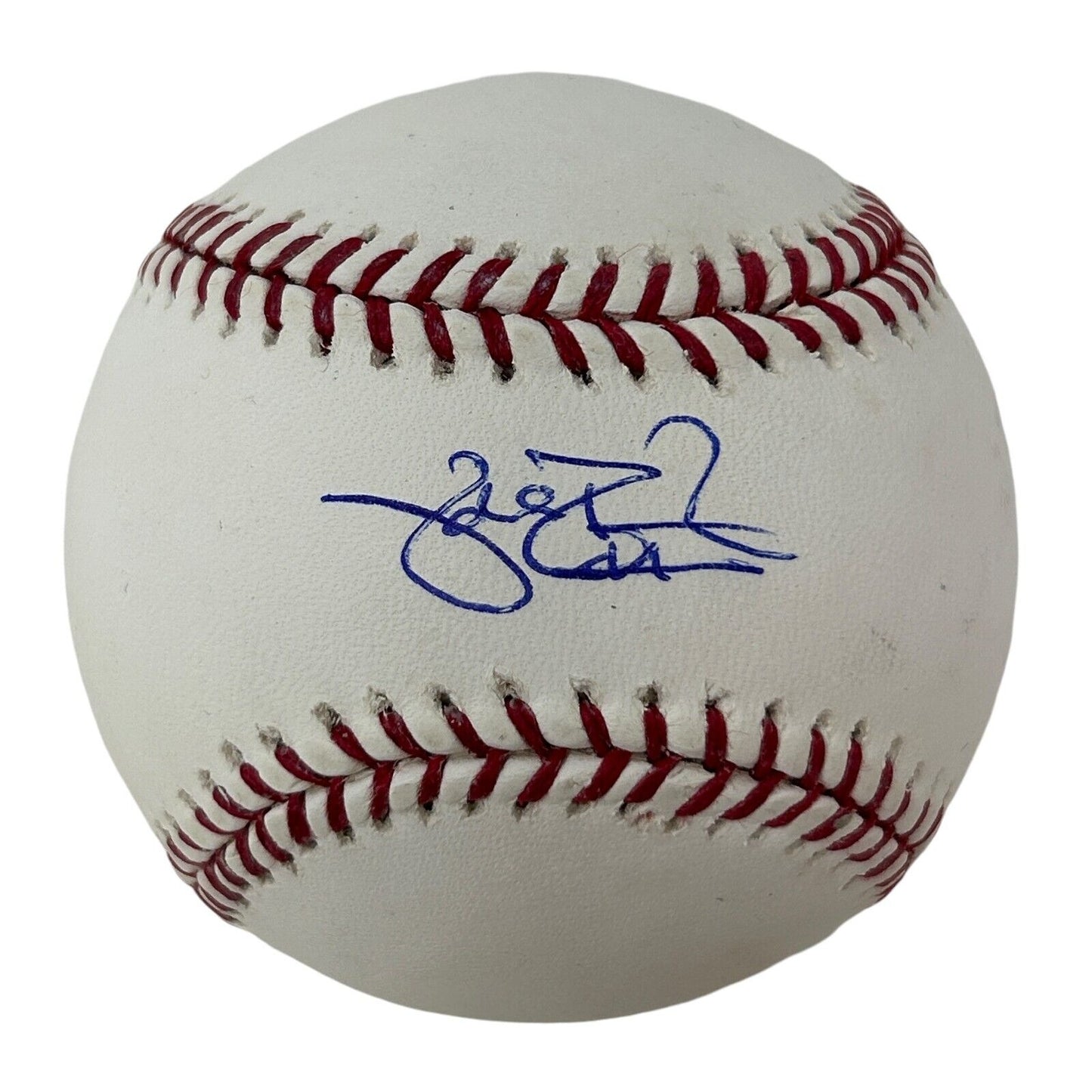 Pelota de béisbol autografiada de Jake Peavy, Tristar COA de la MLB, y estuche