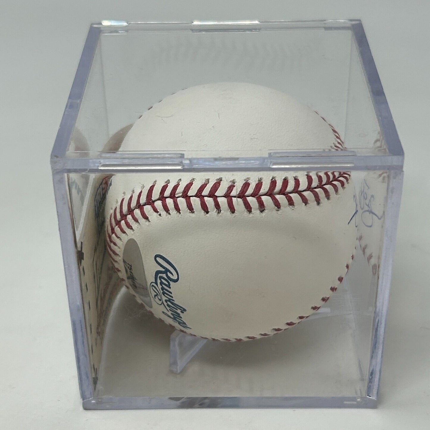 Pelota de béisbol autografiada de Jake Peavy, Tristar COA de la MLB, y estuche