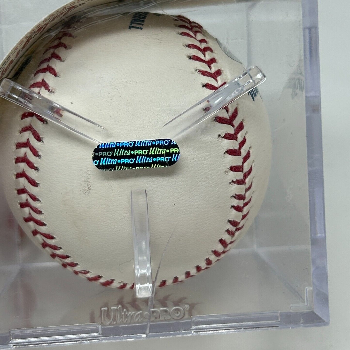 Pelota de béisbol autografiada de Jake Peavy, Tristar COA de la MLB, y estuche