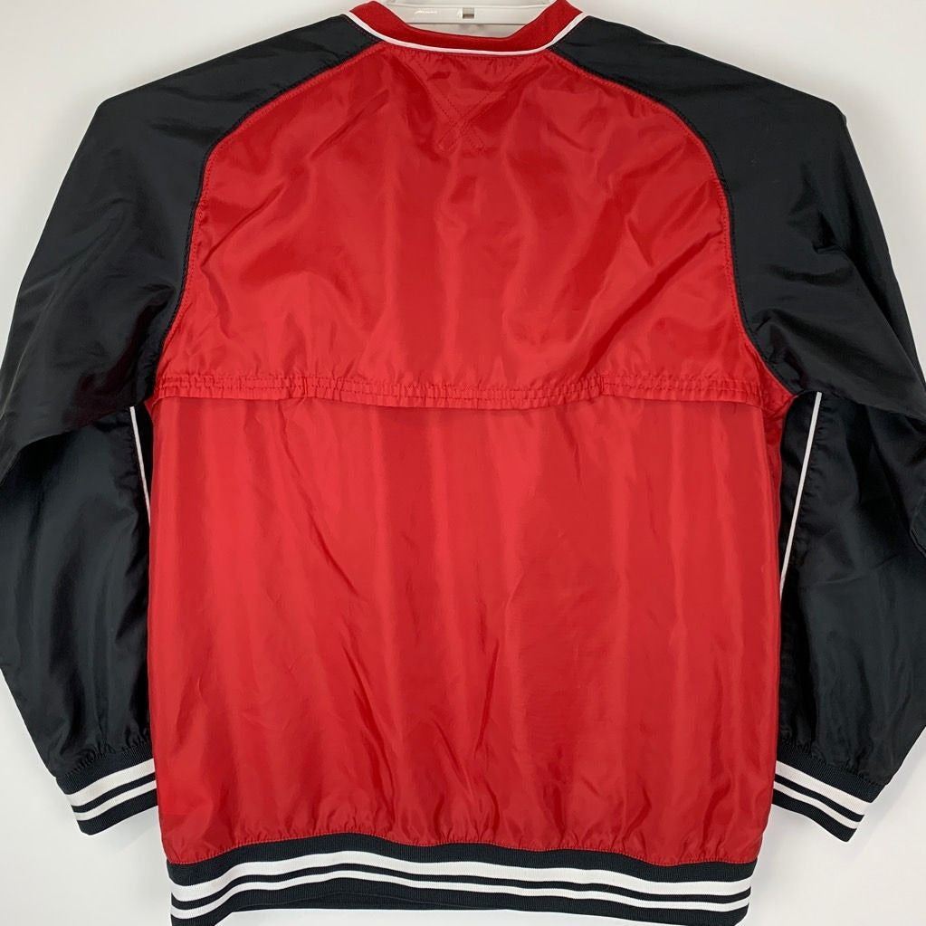 Nike Baseball Windbreaker Jacket Youth Large 14-16 Vented Pockets Kids Boys Red