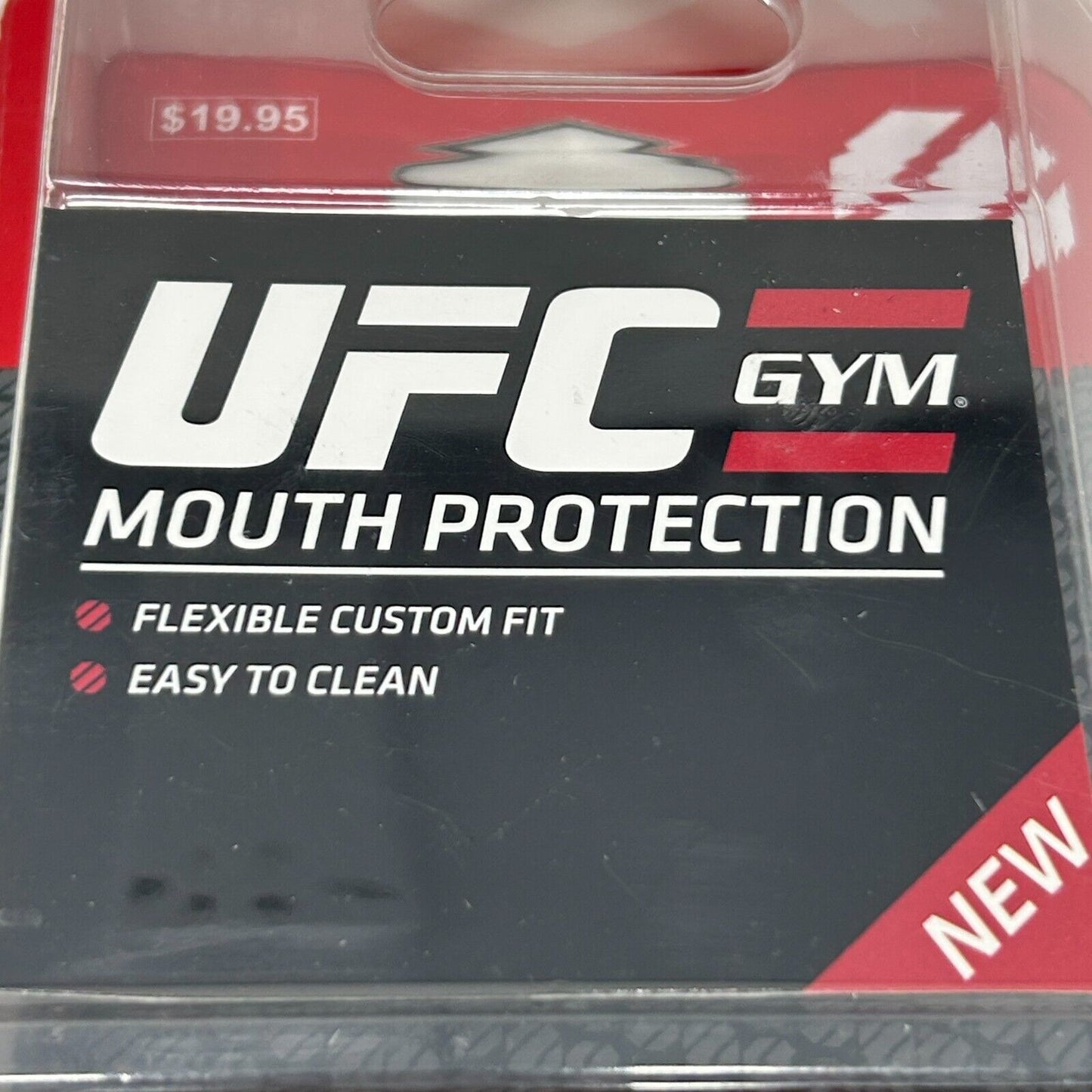 Lot of 2 UFC Gym Mouth Protection Youth 10- Mouthguard Dental Guard Kids Black