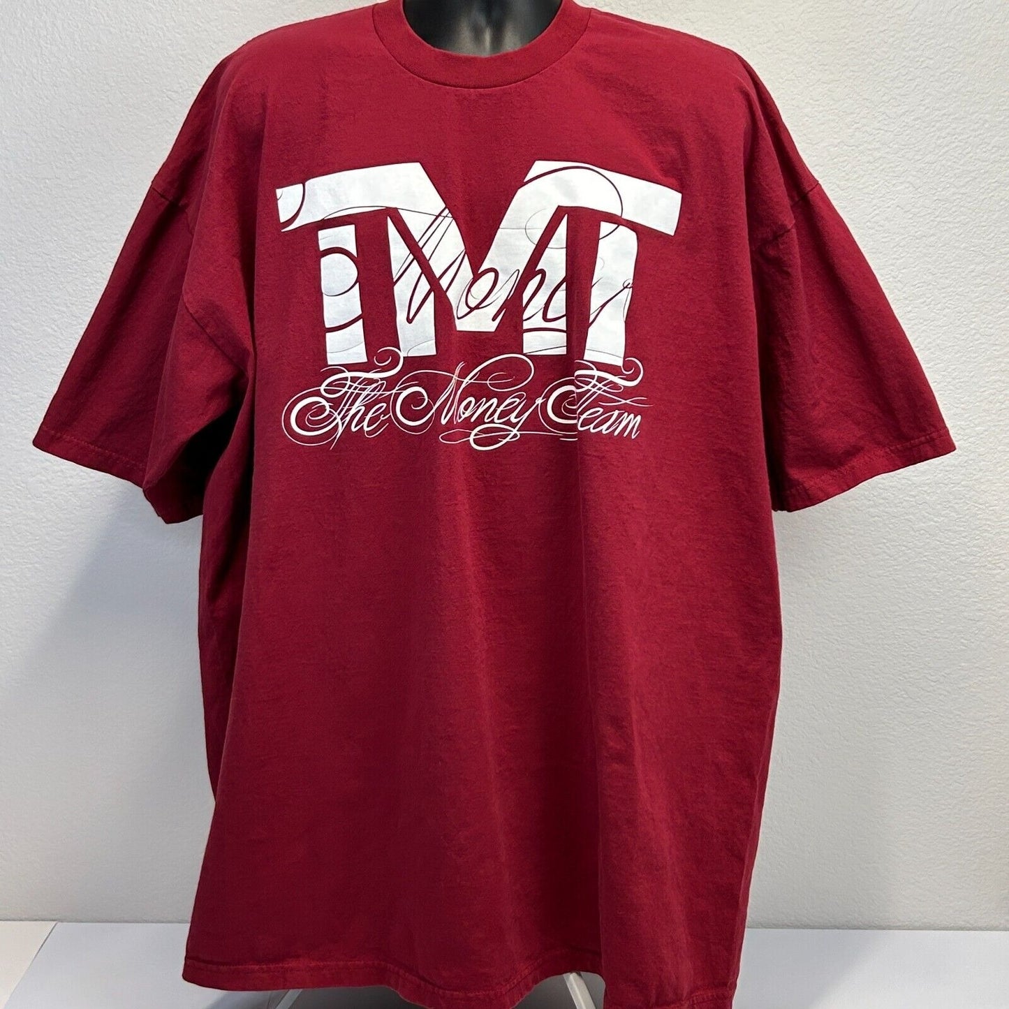 TMT The Money Team T Shirt Mens 4XL Floyd Mayweather Boxer Official Ringside Red