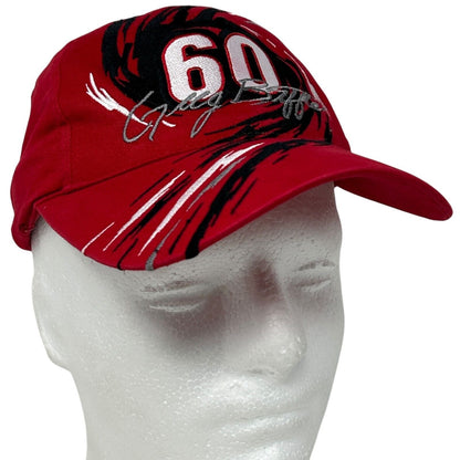 Vintage NASCAR Greg Biffle Baseball Hat Cap 60 Roush Auto Racing Strapback Red