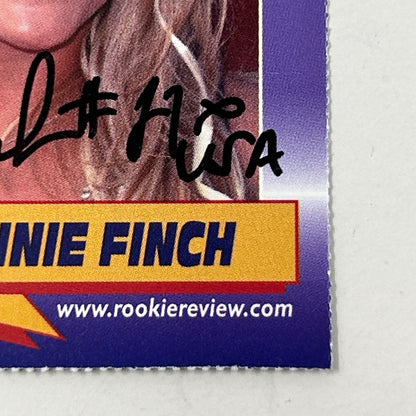 Jennie Finch Autographed Trading Card 2003 Rookie Review Signed Authenticated