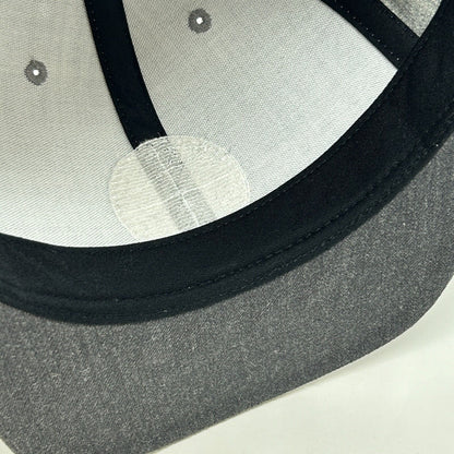 Gorra de béisbol con diseño de tigre blanco de Brixton, gorra de skate BRXTN, gorra de skate con cierre trasero, color gris