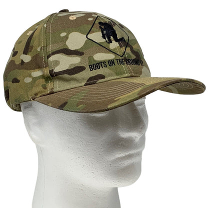 Gorra de béisbol con camuflaje de Boots On The Ground NY, para veteranos militares