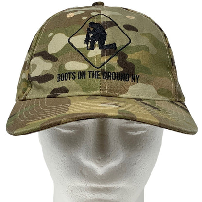 Gorra de béisbol con camuflaje de Boots On The Ground NY, para veteranos militares